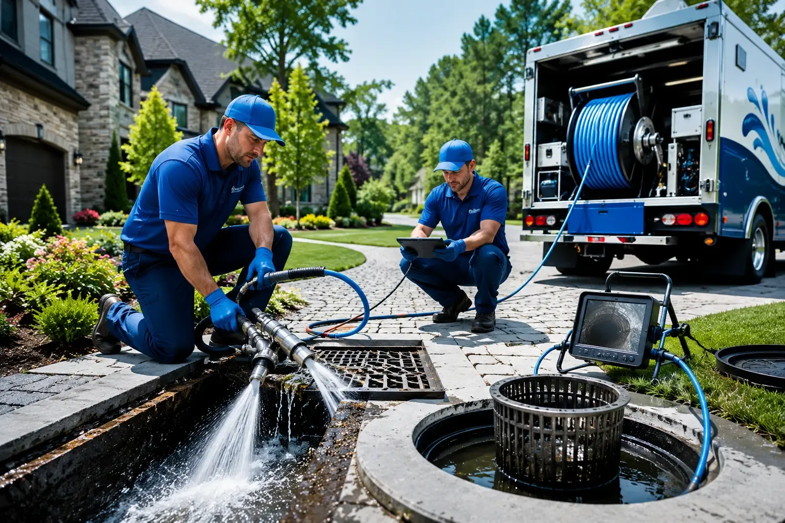 Local outdoor drain cleaning professionals in New Sharon, ME