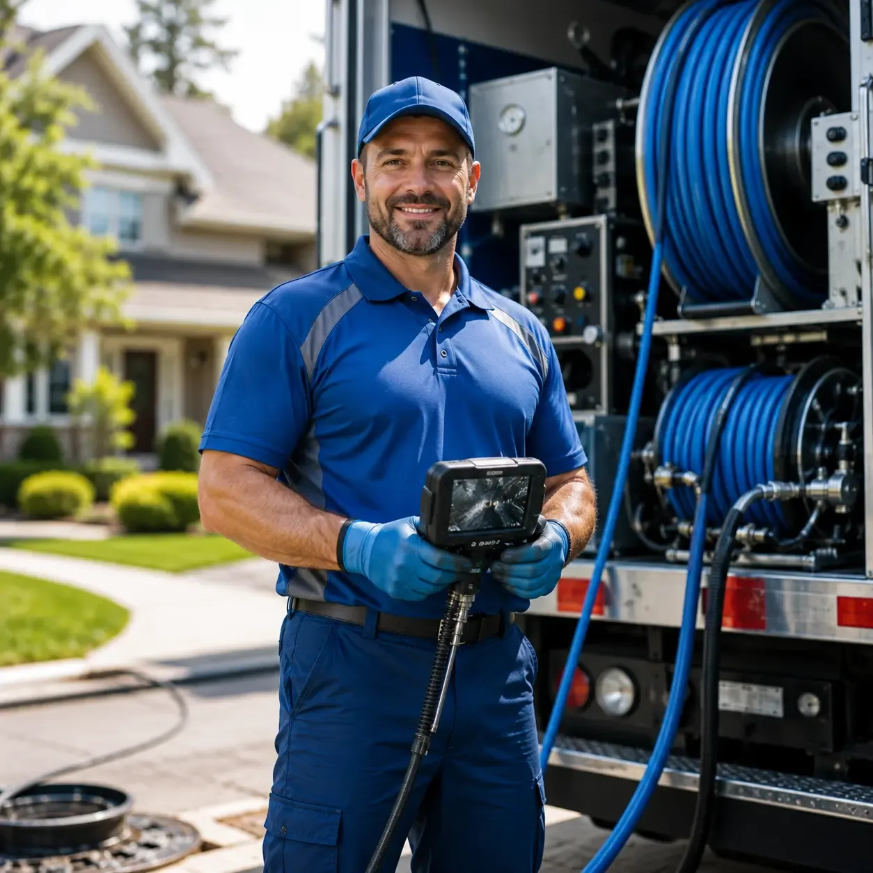 Local outdoor drain cleaning specialists in New Sharon, ME